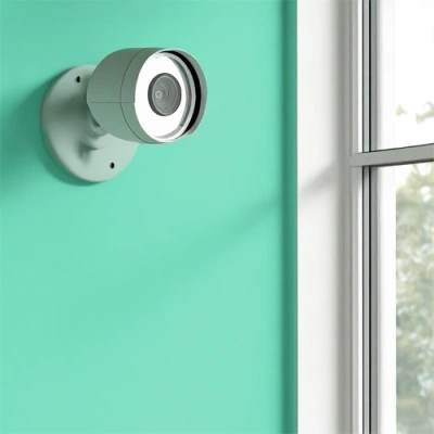 Memphis vivint camera facing a window